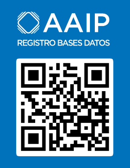 Código QR de la Agencia de Acceso a la Información Pública — Registro de Bases de Datos