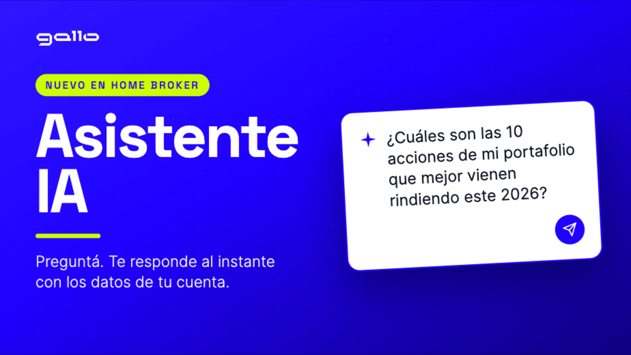 Portada del video: GIA en Home Broker, con una consulta real sobre el rendimiento del portafolio